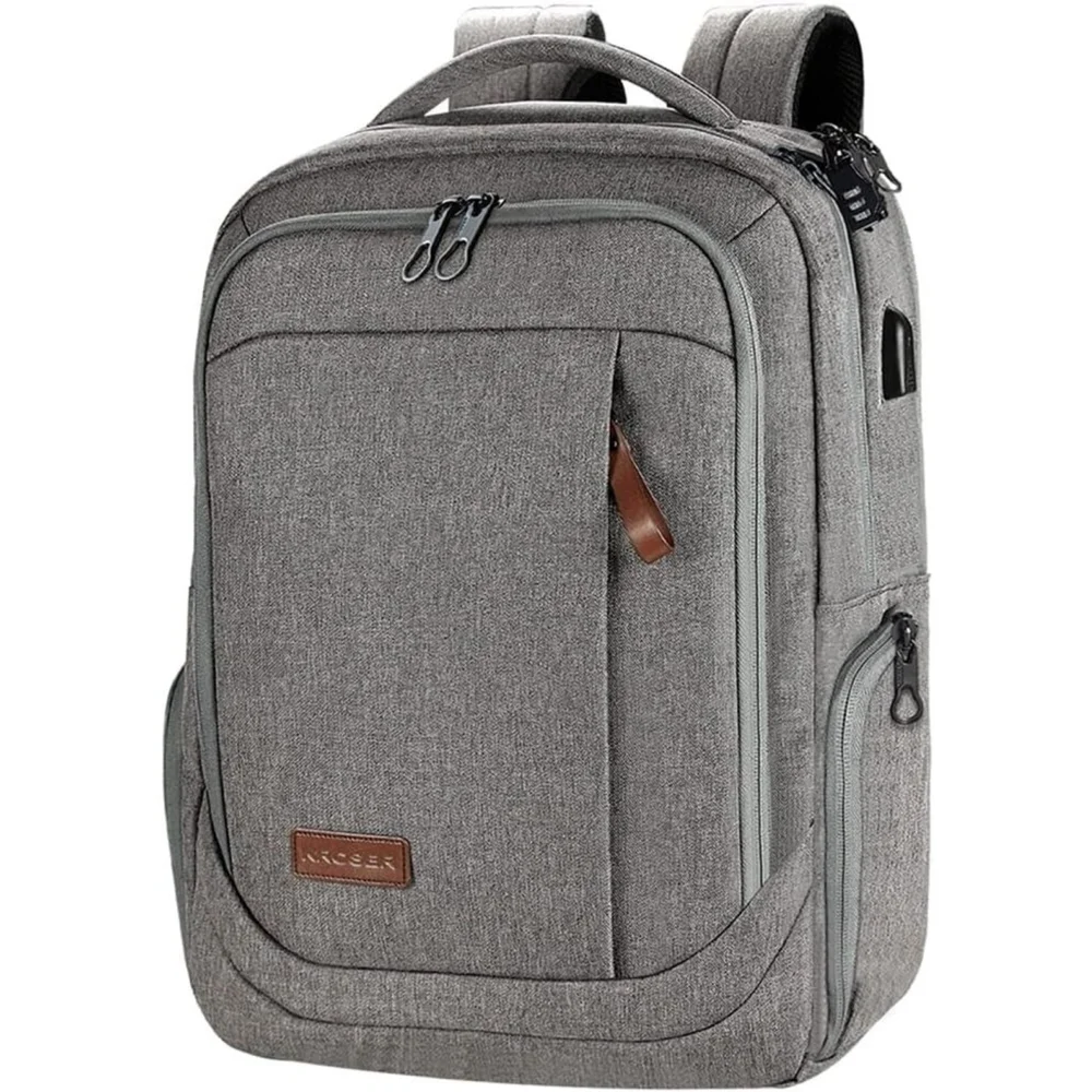 KROSER Laptop Backpack 17.3 Inch Computer Water-Repellent Laptop Bag